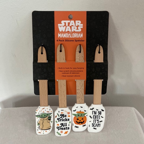 Star Wars 4-pack Silicone Spatulas - Picture 1 of 2